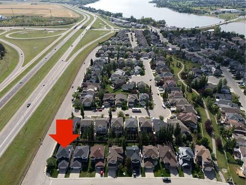 276 Cove Dr, Chestermere, AB - Outdoor With Body Of Water With View