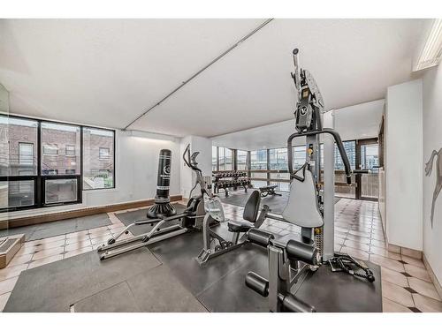 303-1334 13 Avenue Sw, Calgary, AB - Indoor Photo Showing Gym Room