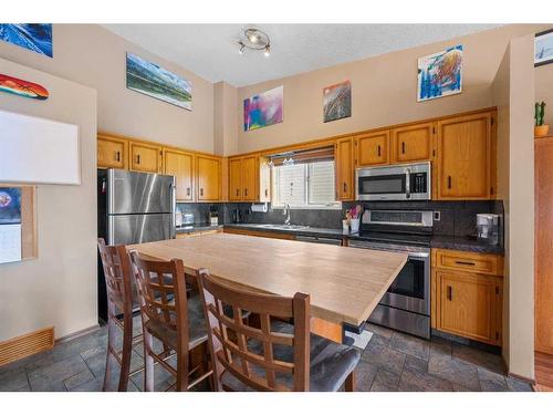 52 Hawkcliff Way Nw, Calgary, AB - Indoor Photo Showing Kitchen With Stainless Steel Kitchen With Double Sink