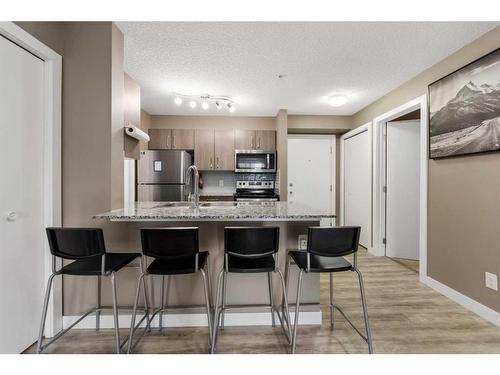 1513-4641 128 Avenue Ne, Calgary, AB - Indoor Photo Showing Kitchen With Upgraded Kitchen