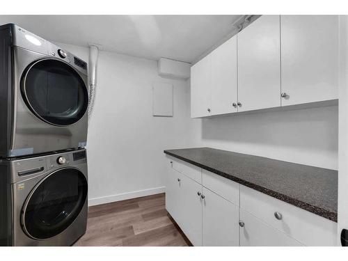 3-7420 Hunterview Drive Nw, Calgary, AB - Indoor Photo Showing Laundry Room