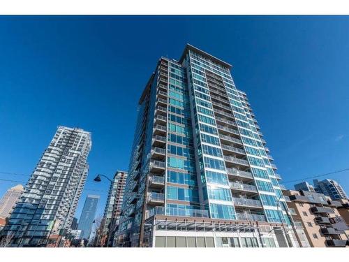 201-188 15 Avenue Sw, Calgary, AB - Outdoor With Balcony With Facade