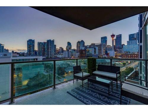 701-1410 1 Street Se, Calgary, AB - Outdoor With View