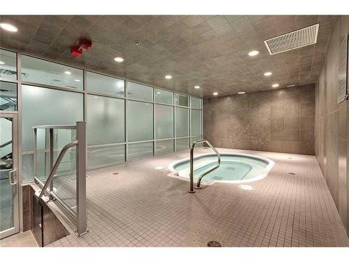 701-1410 1 Street Se, Calgary, AB - Indoor Photo Showing Other Room With In Ground Pool