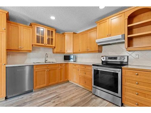 315 Woodridge Place Sw, Calgary, AB - Indoor Photo Showing Kitchen With Double Sink