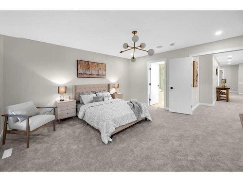 335 Waterford Grove, Chestermere, AB - Indoor Photo Showing Bedroom