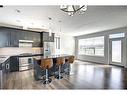 110 Nolan Hill Heights Nw, Calgary, AB  - Indoor Photo Showing Kitchen With Stainless Steel Kitchen With Upgraded Kitchen 