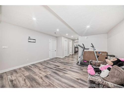 17 Red Embers Row Ne, Calgary, AB - Indoor Photo Showing Gym Room