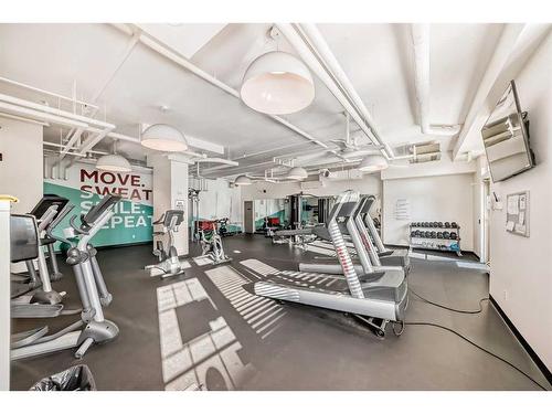 104-30 Mahogany Mews Se, Calgary, AB - Indoor Photo Showing Gym Room