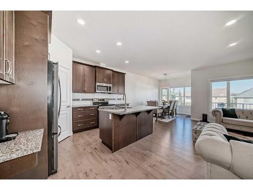 88 Nolancrest Green Nw, Calgary, AB - Indoor Photo Showing Kitchen With Stainless Steel Kitchen With Upgraded Kitchen