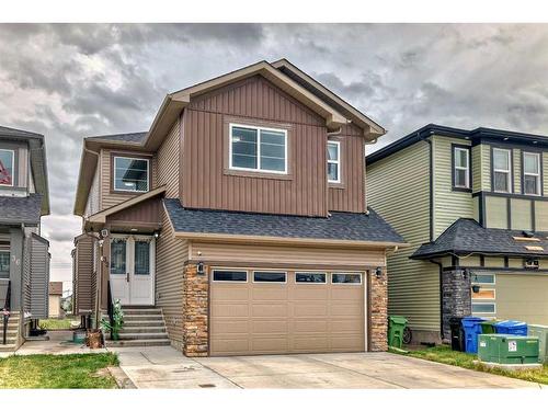 32 Saddlecrest Link Ne, Calgary, AB - Outdoor With Facade