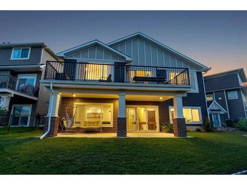 198 Bayview Circle, Airdrie, AB - Outdoor With Deck Patio Veranda With Facade