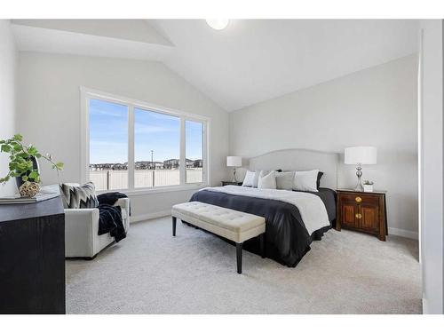 354 Baywater Common Sw, Airdrie, AB - Indoor Photo Showing Bedroom