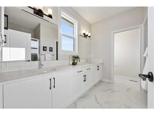 354 Baywater Common Sw, Airdrie, AB - Indoor Photo Showing Bathroom