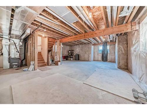 118 Bayview Street Sw, Airdrie, AB - Indoor Photo Showing Basement