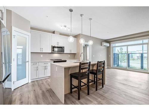 115-40 Walgrove Walk Se, Calgary, AB - Indoor Photo Showing Kitchen With Upgraded Kitchen