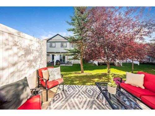 124 Everstone Place Sw, Calgary, AB - Outdoor With Deck Patio Veranda