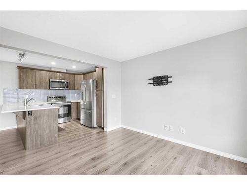 1510 Carrington Blvd, Calgary, AB - Indoor Photo Showing Kitchen