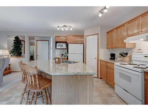 246 Douglas Ridge Mews Se, Calgary, AB - Indoor Photo Showing Kitchen With Double Sink