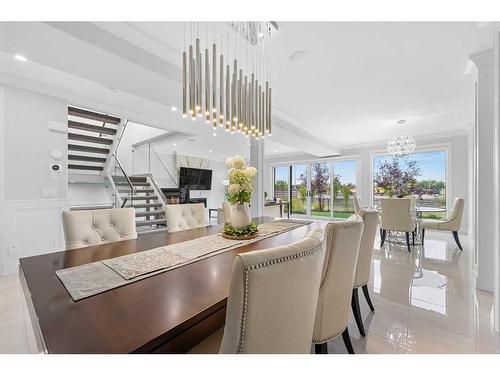 102 Malibou Road Sw, Calgary, AB - Indoor Photo Showing Dining Room