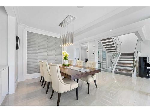 102 Malibou Road Sw, Calgary, AB - Indoor Photo Showing Dining Room