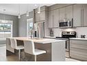 1101-5305 32 Avenue Sw, Calgary, AB  - Indoor Photo Showing Kitchen With Stainless Steel Kitchen With Upgraded Kitchen 