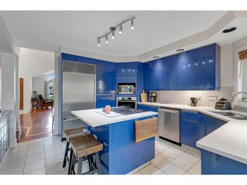 34 Sun Harbour Way Se, Calgary, AB - Indoor Photo Showing Kitchen With Upgraded Kitchen