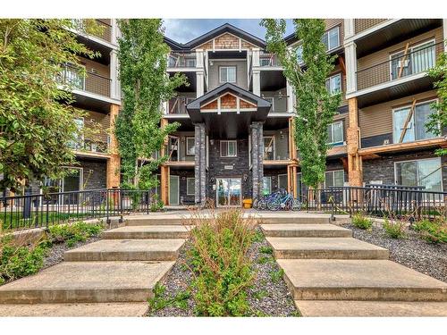 2317-130 Panatella Street Nw, Calgary, AB - Outdoor With Balcony With Facade