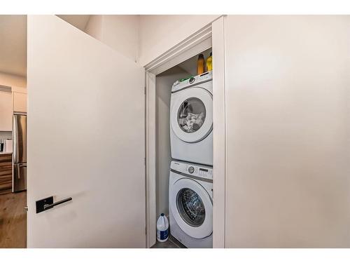 204-414 Seton Passage, Calgary, AB - Indoor Photo Showing Laundry Room