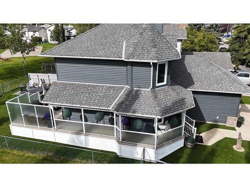 19 Woodside Crescent Nw, Airdrie, AB - Outdoor With Deck Patio Veranda With Exterior