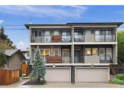 3408 Centre A Street Ne, Calgary, AB - Outdoor With Balcony With Facade