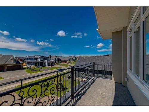 41 Damkar Drive, Rural Rocky View County, AB - Outdoor With Balcony