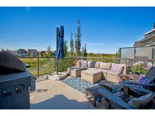 149 Kingsmere Cove Se, Airdrie, AB - Outdoor With Deck Patio Veranda