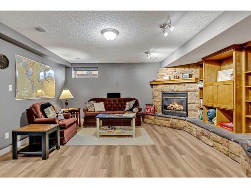 38 Inverness Rise Se, Calgary, AB - Indoor Photo Showing Other Room With Fireplace