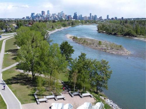 915 36 Street Nw, Calgary, AB - Outdoor With Body Of Water With View