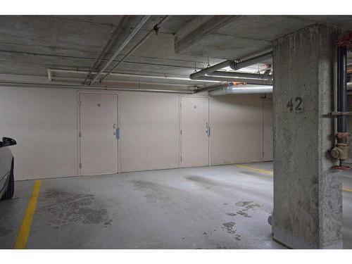 101-3000 Somervale Court Sw, Calgary, AB - Indoor Photo Showing Garage