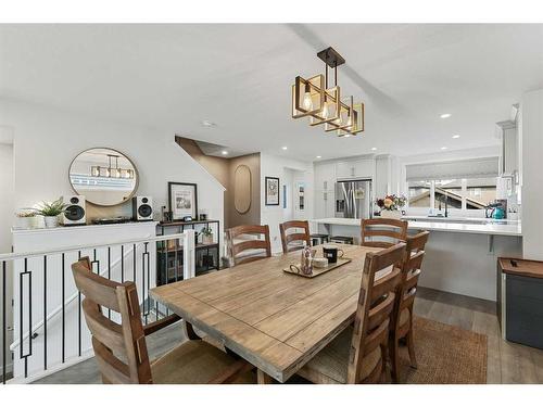 138 Wolf Creek Rise Se, Calgary, AB - Indoor Photo Showing Dining Room