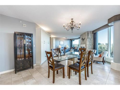 404-837 2 Avenue Sw, Calgary, AB - Indoor Photo Showing Dining Room