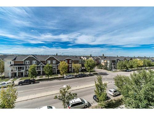 406-10 Auburn Bay Link Se, Calgary, AB - Outdoor With Balcony