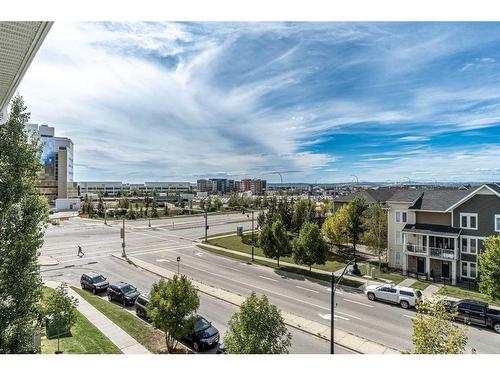 406-10 Auburn Bay Link Se, Calgary, AB - Outdoor With Balcony With View