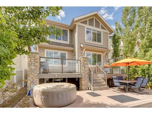 291 Reunion Green Nw, Airdrie, AB - Outdoor With Deck Patio Veranda