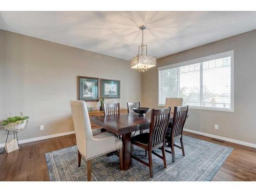 291 Reunion Green Nw, Airdrie, AB - Indoor Photo Showing Dining Room