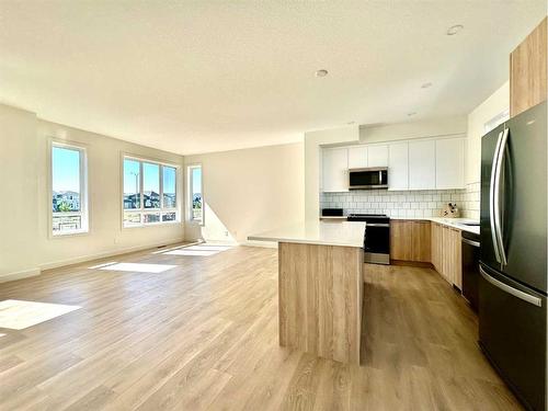 503-857 Belmont Drive Sw, Calgary, AB - Indoor Photo Showing Kitchen With Stainless Steel Kitchen With Upgraded Kitchen