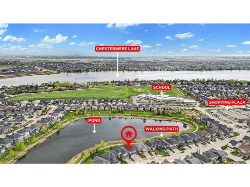 144 Kinniburgh Loop, Chestermere, AB - Outdoor With View