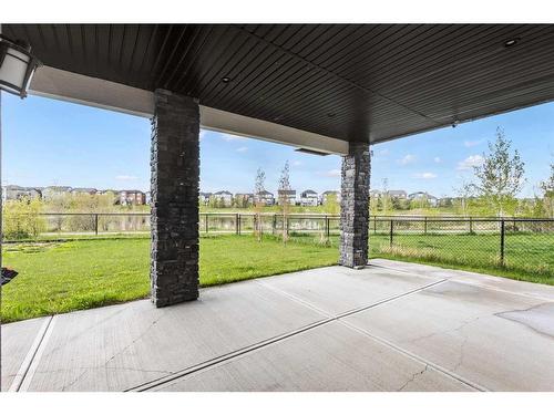 144 Kinniburgh Loop, Chestermere, AB - Outdoor With Deck Patio Veranda With Exterior