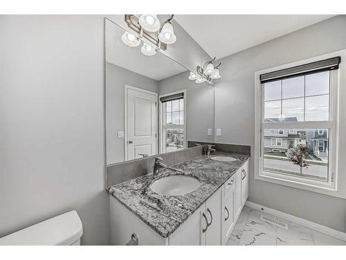 730 Redstone Drive Ne, Calgary, AB - Indoor Photo Showing Bathroom