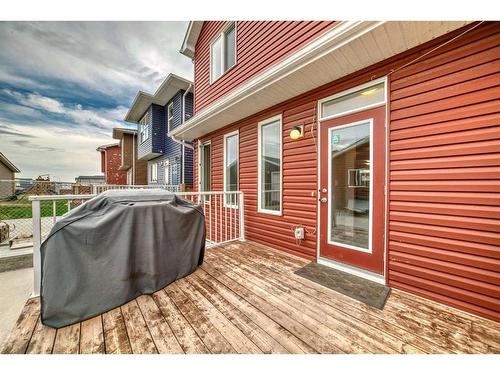 730 Redstone Drive Ne, Calgary, AB - Outdoor With Deck Patio Veranda With Exterior