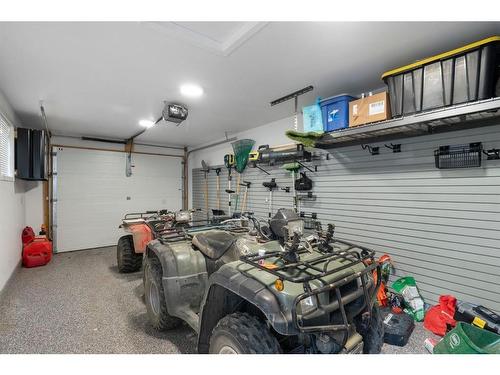 2621 Coopers Circle Sw, Airdrie, AB - Indoor Photo Showing Garage