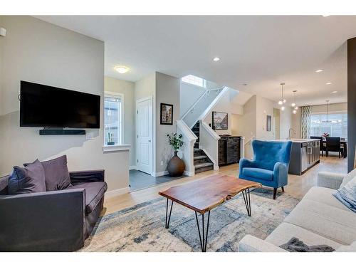 1278 Legacy Circle Se, Calgary, AB - Indoor Photo Showing Living Room