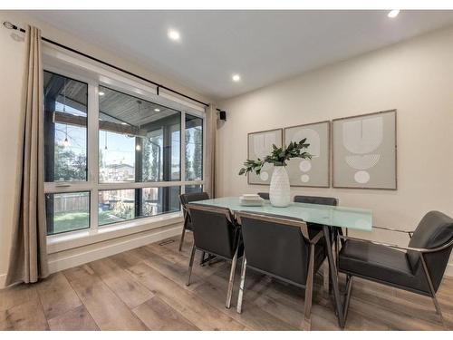 521 18A Street Nw, Calgary, AB - Indoor Photo Showing Dining Room